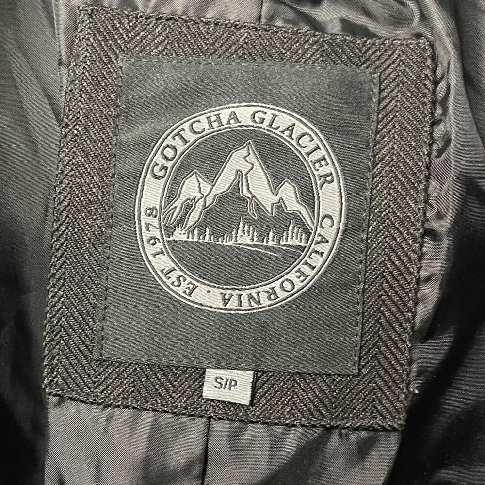 Gotcha Glacier California Women’s Black Hooded Jacket Coat Size S/P - Picture 7 of 16